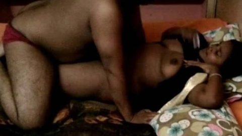 Indian guy fucking maid in the bedroom