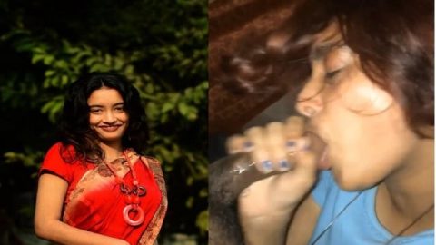 Instagram influencer Bengali sex blowjob viral MMS