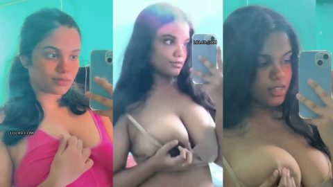 Kerala big boobs Instagram influencer erotic nude selfie mms