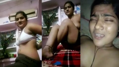 Lucknow slutty girl fucked by bf after seeing her solo sex mms