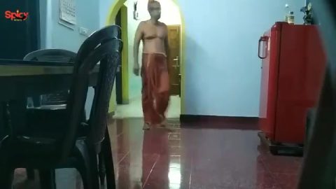 Lusty South Indian aunty homemade porn mms with uncle