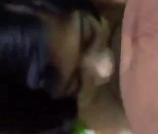 Lusty girlfriend's big boobs fucking and hot blowjob mms