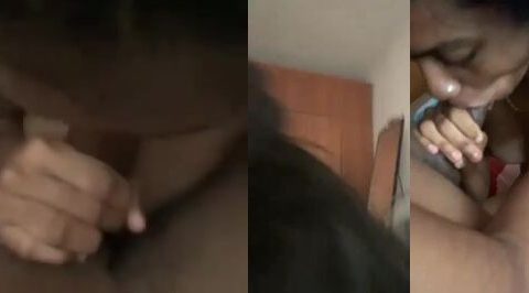 Marathi college girl wild blowjob with lover's dick in oyo room