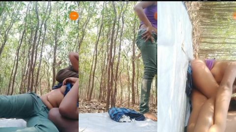 Marathi village lovers satisfying sexual lust in jungle