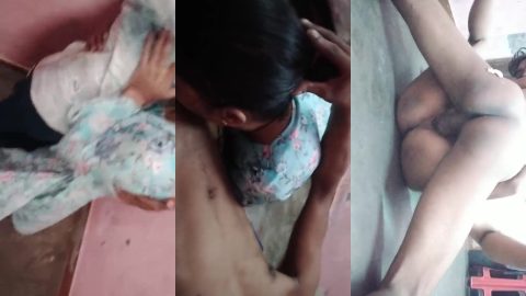 Marathi village lusty wife sucked and fucked with husband