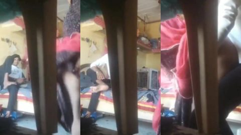 Mature Marwadi village aunty rough sex with young horny boy
