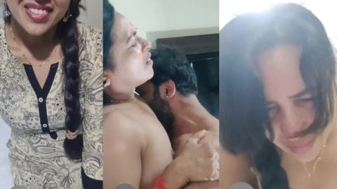 Mature hot aunty boobs sucked and hard fucked by hunk man