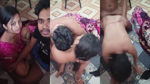 Mumbai horny couple hot romantic foreplay and sex porn mms