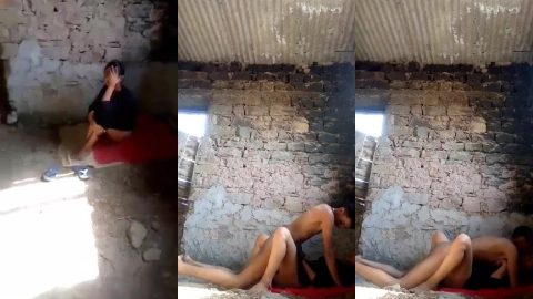 Naughty Indian village couple passionate sex in farmhouse