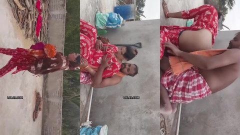 Odisha milf bhabhi seduced and fucked on terrace by unmarried devar