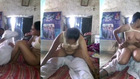 Pakistani market randi riding dick of her daily customer