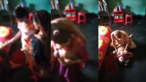 Pakistani old man seduced and pounded his daughter-in-law's pussy