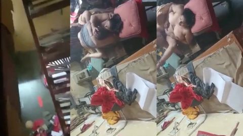 Pervert tailor fucking hard his chubby customer aunty