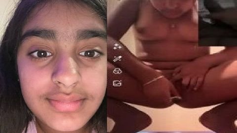 Punjabi girl xxx masturbation on live call