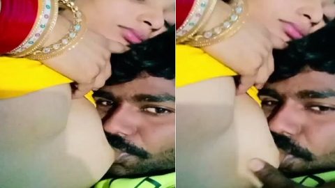 Rajasthani bhabhi boobs show and feeding breast