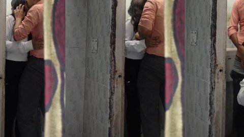 Sexy office manager seduced and fucked by handsome employee