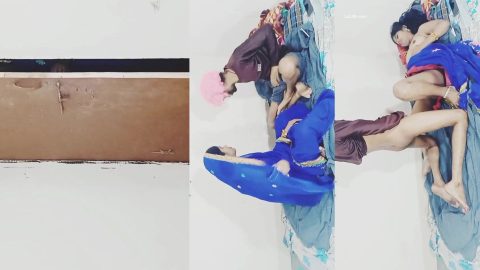 Shy young bhabhi caught devar masturbating and gets fucked her pussy