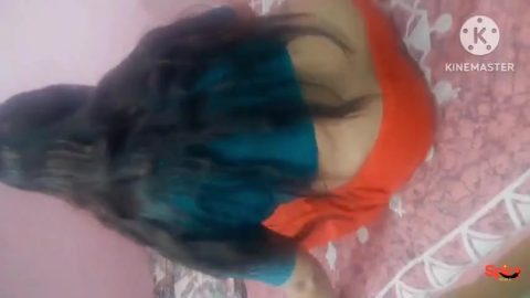 South Indian lusty bhabhi blowjob and fuck with young client