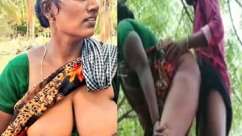 Tamil bhabhi big boobs shown in road viral MMS