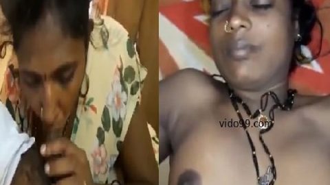 Tamil sex affair aunty blowjob and hardcore fuck