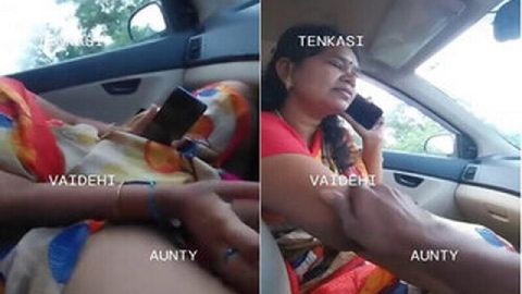 Tamil sex aunty pussy fingering in car viral MMS