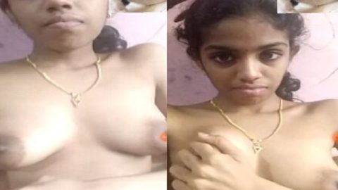 Tamil sex college girl naked boobs show to lover