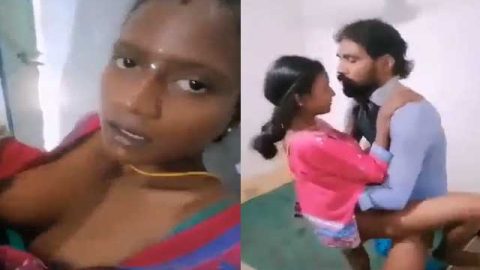 Tamil slut fucking Indian porn MMS