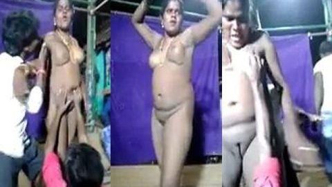 Telugu Girl Nude Dance in Public - Indian Girl Sexy Dance