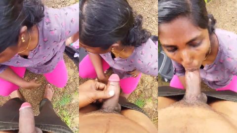 Telugu vilage girl giving BJ to her sensual bf mms video