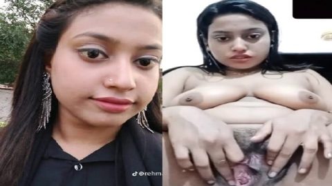 TikTok girl nude video call sex viral show
