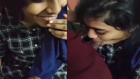 Trisshur mallu hot girl sucking dick viral MMS