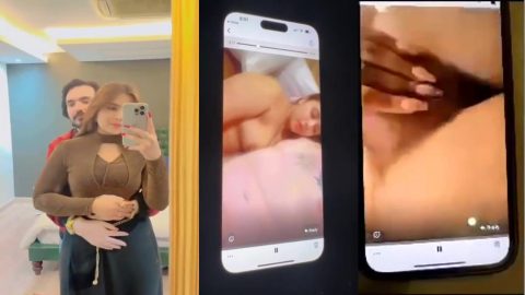 Viral porn mms of Pakistani TikToker Minahil Malik sex with lover