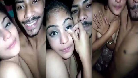 Adorable Bengali girl nude romance with lover
