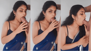 AI Woman Saree Deep Throat BJ