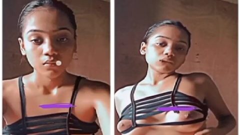 App content boobs show of Manisha Dey viral MMS