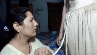 Slutty Aunty Seduces Son’s Friend Deep Throat Blowjob