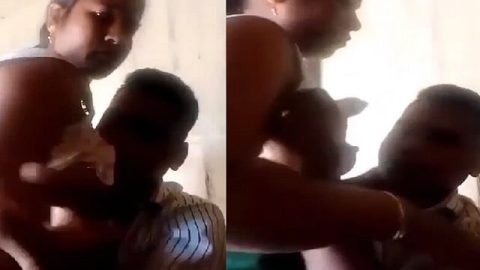 Bhabhi boob press and sucking viral incest sex