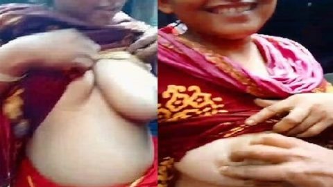 Bhabhi showing wet boobs and viral boob press