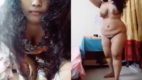 Big ass Indian lady showing her naked beauty