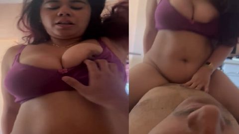 Big boobs chubby lady pussy and mouth fucking harder