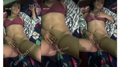 Bihari dancer Paro Aarti viral mms showing pussy