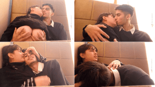Cafe Couple Viral Part 2 – Smooch & Boob Play In Public