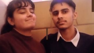 Cafe Couple Public BJ Viral