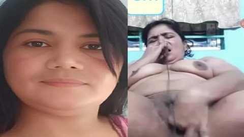 Chubby Bengali bhabhi fingering nude on video call