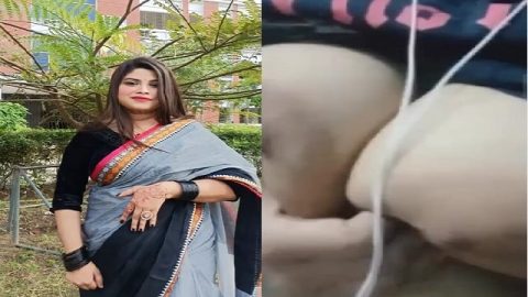 Chubby Bengali college teacher nude big boobs