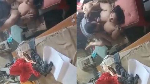Chubby aunty sex with worker inside factory