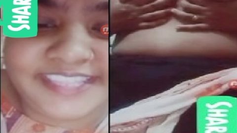 Chubby bhabhi exposing big boobs and viral pussy