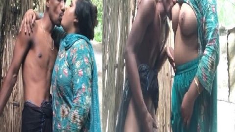 Chubby bhabhi sex outdoors with Devar viral porn