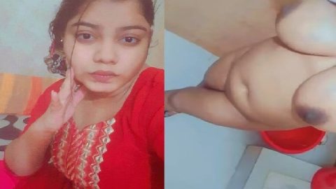 Chubby girl naked ass and big boobs viral show