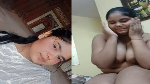 Chubby girl tasting dick with flavoured condom